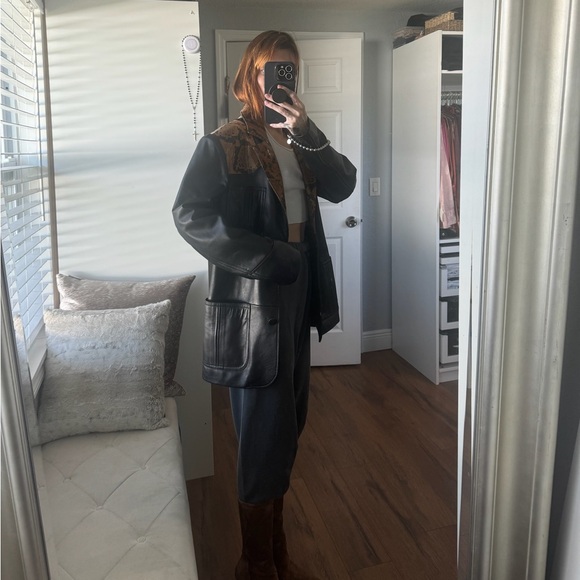 Alessandra Rich Python leather blazer jacket. Size IT 40 - Picture 16 of 16